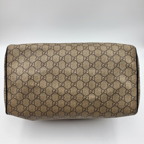 Gucci Coated Canvas Boston 30 Tattoo Rose Heart Bag Limited Edition..Authentic.. - Picture 7 of 15